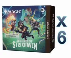 Magic The Gathering - Secrets of Strixhaven Draft Night | Sealed Case of 6 - Image 1
