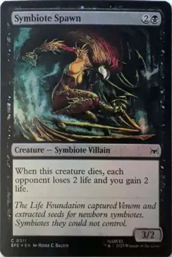 Symbiote Spawn 11 Marvel's Spider-Man: Eternal-Legal Magic: The Gathering Foil - Image 1
