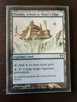 Minamo, School at Water's Edge NM/LP [Champions of Kamigawa] Mtg Free Tracking! - Image 1