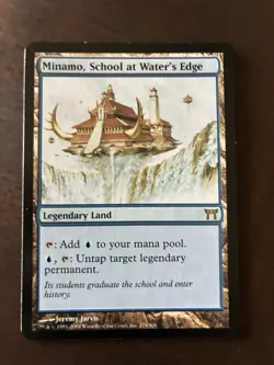Minamo, School at Water's Edge NM/LP [Champions of Kamigawa] Mtg Free Tracking! - Image 3