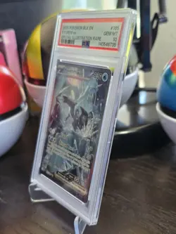 2025 POKEMON BLK EN-BLACK BOLT SPECIAL ILLUSTRATION RARE #165 KYUREM EX PSA 10 - Image 2