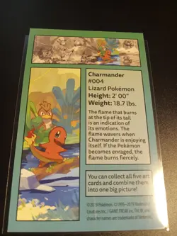 Charmander - Pokemon Art Card - Image 2