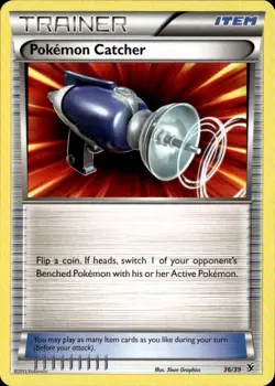 Pokemon Catcher Common Kalos Starter Set 36/39 NM - Image 1