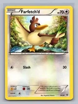 Farfetch'd 25/39 Kalos Starter Set Pokemon Near Mint - Image 1