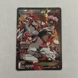 Pokemon Team Magma's Groudon EX 15/34 Double Crisis Full Art Holo EX 2015 - Image 1