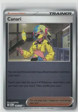 CANARI 185/217 UNCOMMON ASCENDED HEROES POKEMON REVERSE HOLO NM/M - Image 1