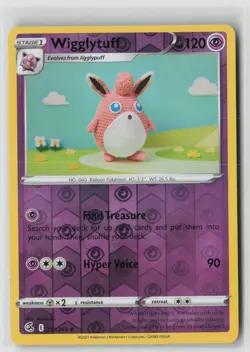 WIGGLYTUFF 111/264 UNCOMMON FUSION STRIKE POKEMON REVERSE HOLO NM/M ASAKO ITO - Image 1