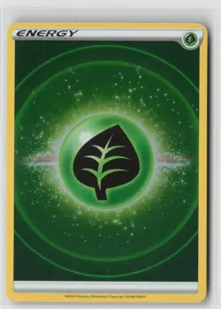 GRASS ENERGY 152/159 ULTRA RARE CROWN ZENITH POKEMON HOLO NM/M - Image 1