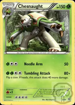 Chesnaught 5/39 Kalos Starter Set Pokemon NM/M - Image 3
