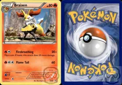 Braixen 9/39 Kalos Starter Set Pokemon NM/M - Image 2