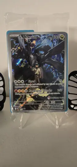 N's Zekrom #31 ( Pokemon Center Stamp) ETB Promo Ascended Heroes SEALED - Image 1
