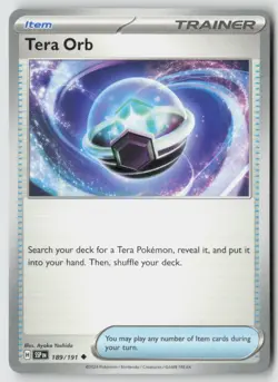 TERA ORB 189/191 UNCOMMON SURGING SPARKS POKEMON NM/M AYAKA YOSHIDA - Image 1