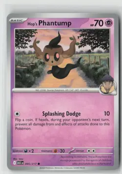 HOP'S PHANTUMP 095/217 COMMON ASCENDED HEROES POKEMON NM/M - Image 1