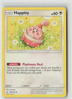 HAPPINY 161/214 UNCOMMON UNBROKEN BONDS POKEMON NM/M ERI YAMAKI - Image 1