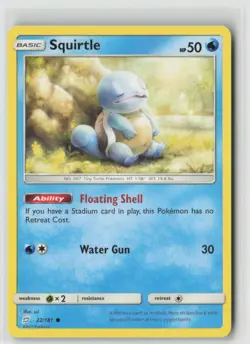 SQUIRTLE 22/181 COMMON TEAM UP POKEMON NM/M SUI - Image 1