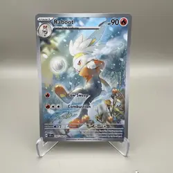 Raboot 147/142 Illustration Rare Holo - Stellar Crown 2024 SV07: Pokemon TCG NM - Image 1
