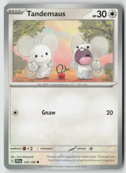 TANDEMAUS 159/198 COMMON SCARLET & VIOLET POKEMON NM/M PANI KOBAYASHI - Image 1