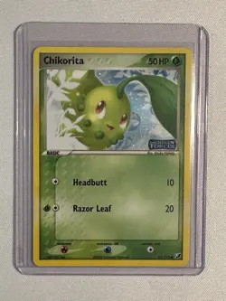 Pokemon TCG - Chikorita (51/115) Stamped EX Unseen Forces - Reverse Holo - NM - Image 5
