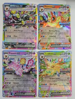 Pokemon TCG eeveelutions Set Of 4 - Image 1