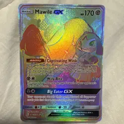 Pokemon Mawile GX 246/236 Sun & Moon Unified Minds Rainbow Rare Near Mint - Image 1