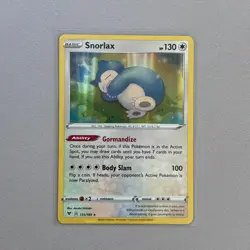 Snorlax 131/185 Holo Rare Vivid Voltage Pokemon Holo Near Mint - Image 1
