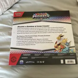 Pokemon TCG: "Prismatic Evolutions Poster Collection Box" ~ Sealed ~ *Brand New* - Image 2