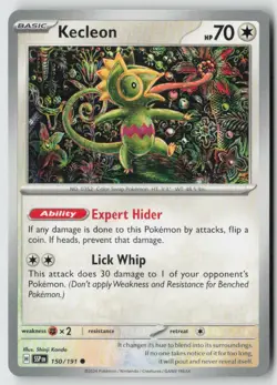 KECLEON 150/191 COMMON SURGING SPARKS POKEMON NM/M SHINJI KANDA - Image 1