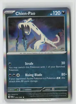 CHIEN-PAO 054/088 RARE PERFECT ORDER POKEMON HOLO NM/M - Image 1