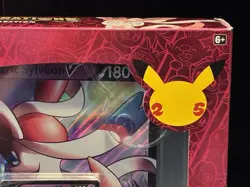 Pokemon 25th Celebrations Dark Sylveon V Collection Sword & Shield Box TCG - Image 3