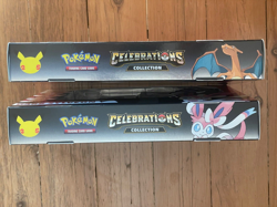 Pokemon TCG - 25th Celebrations Lance's Charizard V & Dark Sylveon V Box SEALED - Image 5