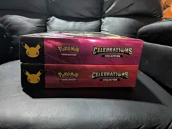 Pokemon Celebrations Lance's Charizard Dark Sylveon V Collection Box Bundle Seal - Image 3