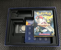 Pokemon TCG Thunderstorm Gift Box 1999 Just Box and Accessories (No Cards) - Image 3