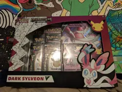 Pokemon SWSH Celebrations Dark Sylveon V Collection Box - Image 2