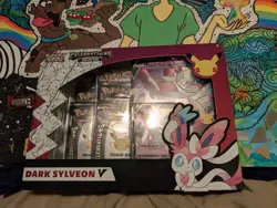 Pokemon SWSH Celebrations Dark Sylveon V Collection Box - Image 3