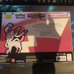 Pokemon TCG 25th Anniversary Celebrations Dark Sylveon V Collection Box | Sealed - Image 4
