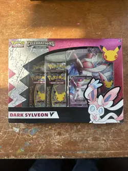 Pokemon TCG Celebrations Dark Sylveon V Collection Box Factory Sealed - Image 1