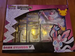 Pokemon TCG Dark Sylveon V Celebrations Collection Box New & Sealed - Image 1