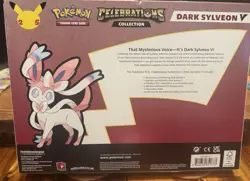 Pokemon TCG: Celebrations Collection Box Dark Sylveon V and Lance's Charizard V 820650809392 - Image 3
