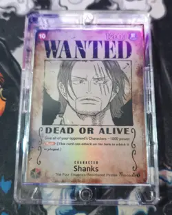 Shanks (004) (Wanted Poster) OP09-004 Emperors in the New World One Piece NM - Image 1
