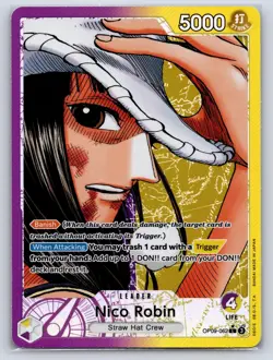 Nico Robin (062) (Parallel) OP09-062 Emperors in the New World One Piece NM - Image 1