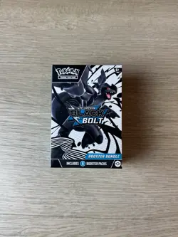 Pokemon TCG Scarlet & Violet Black Bolt Booster Bundle Sealed 6 Packs English - Image 1