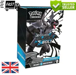 Pokemon TCG: Scarlet & Violet Black Bolt Booster Bundle - Sealed Box - 6 Packs - Image 1