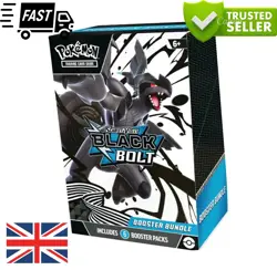 Pokemon TCG: Scarlet & Violet Black Bolt Booster Bundle - Sealed Box - 6 Packs - Image 2