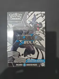 Pokemon TCG Scarlet & Violet Black Bolt Booster Bundle - New & Sealed 6 Packs - Image 1