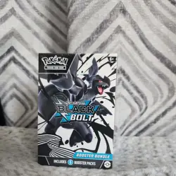 Pokemon TCG Scarlet & Violet Black Bolt Booster Bundle 6 Packs Sealed NEW - Image 1