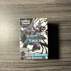 New Sealed Pokemon TCG Black Bolt Booster Bundle Scarlet & Violet 6 packs - Image 1