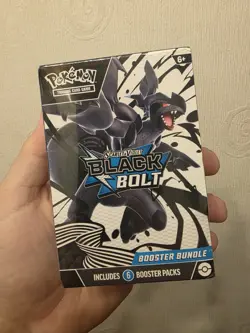 Pokemon TCG: Scarlet & Violet – Black Bolt Booster Bundle (6 Packs) – Sealed - Image 1