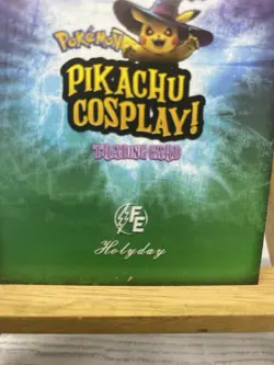 Pikachu as Cosplay E.T. Box Hit Non- Pokemon Pop Culture Fan Art Trading Card - Image 5