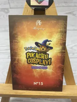 Pikachu Cosplay as Frankenstein Box Hit Non- Pokemon Fan Art Trading Card - Image 4