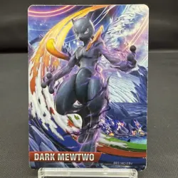 (MP) Dark Mewtwo Pokken Amiibo Card 2016 Pokemon Japanese Nintendo 001-AC-COJ - Image 1